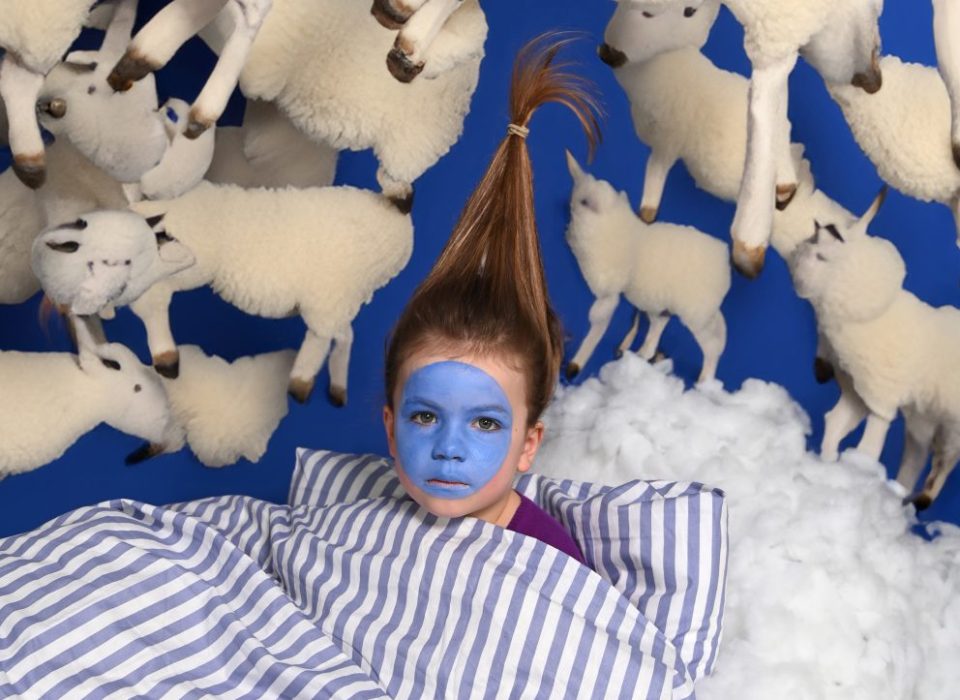 Daar buiten loopt een schaap (4+)