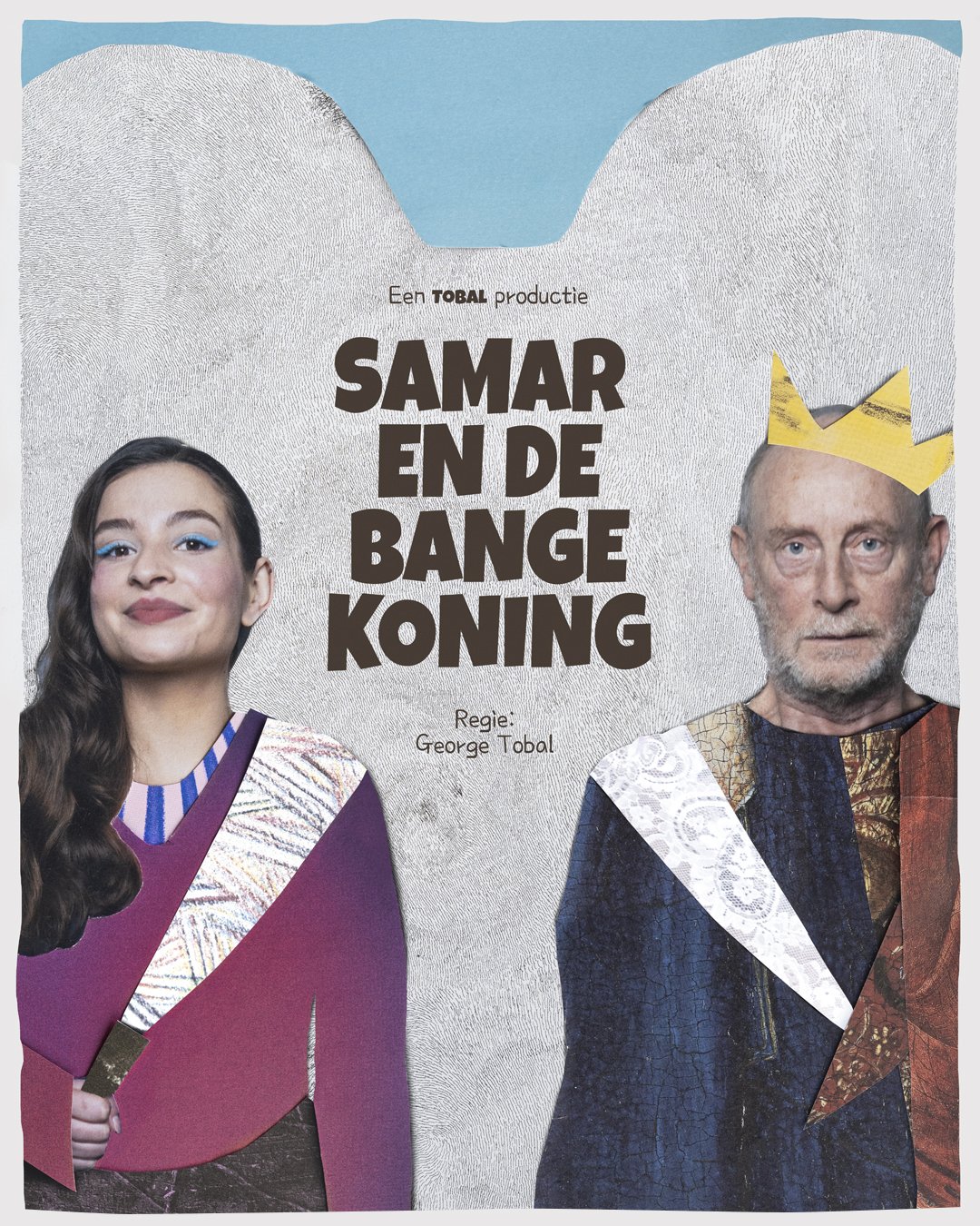 Cover image for Samar en de bange koning (8+) Première