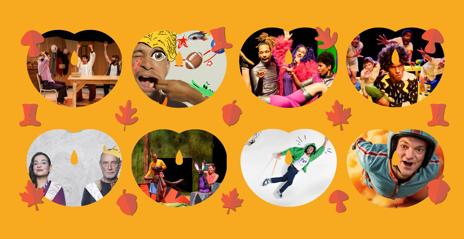 Cover image for Theater De Krakeling kleurt de herfstvakantie
