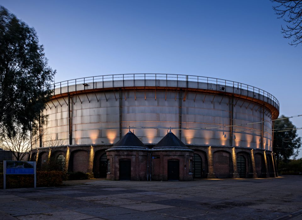 André van Stigt designs a basement beneath the Gashouder: ‘Not that original’