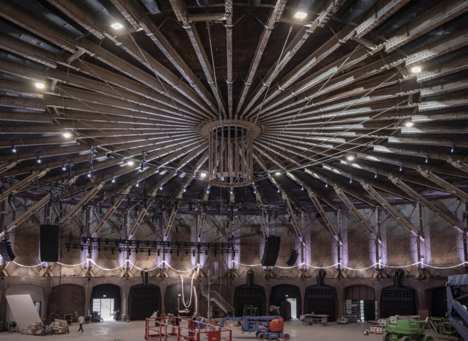 Het Parool: Renovated Gashouder starts trial runs from June, with grand reopening in November
