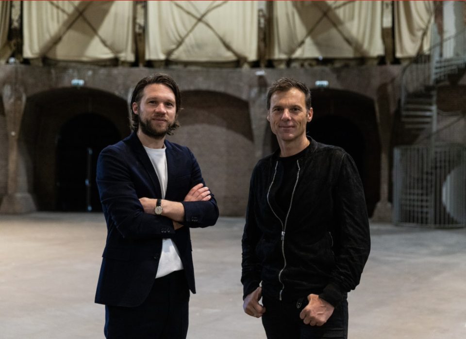 Gashouder van het gas af